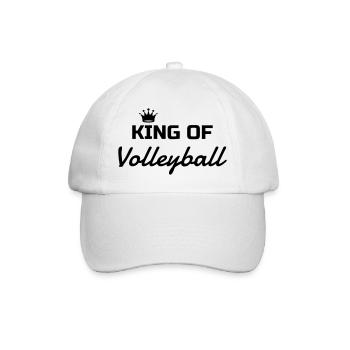Volleyball - Volley Ball - Volley-Ball - Sport - Baseball Cap - white/white - Front