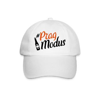 prag modus beer - Baseballkappe - Weiß/Weiß - Vorne