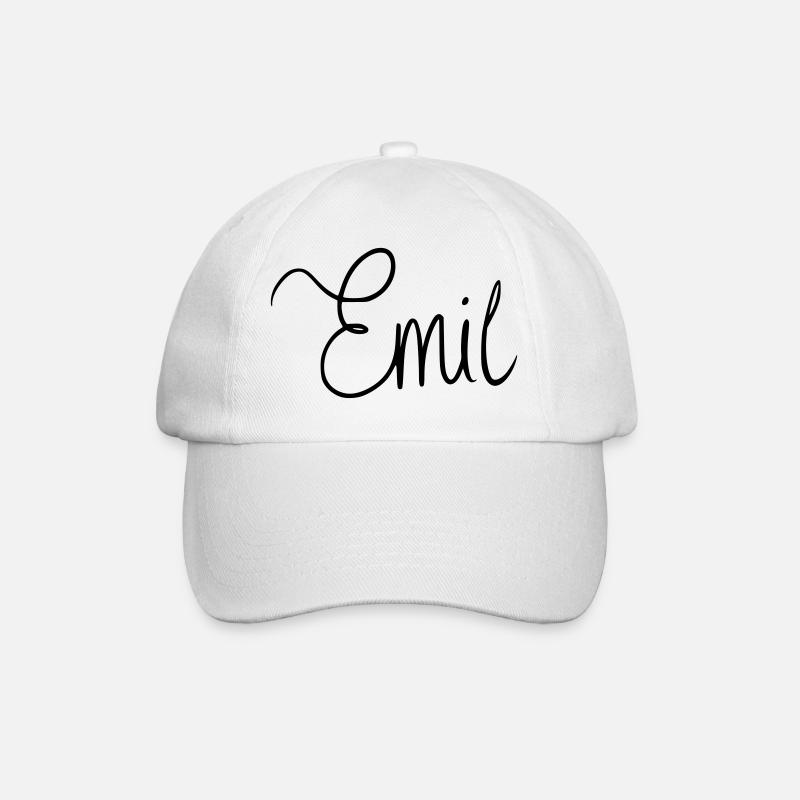 Emil - Baseballkappe - Weiß/Weiß
