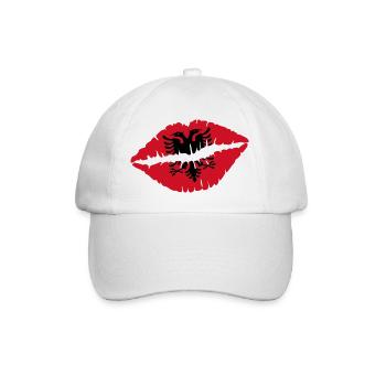 Albania - Baseball Cap - white/white - Front