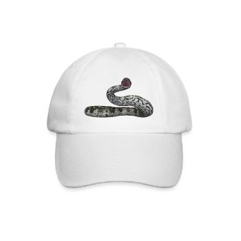 Serpent idole, boa constrictor, serpent - Casquette classique - blanc/blanc - Devant