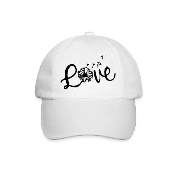 Love Dandelion - Baseball Cap - white/white - Front