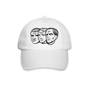 triumvirate - Baseball Cap - white/white - Front