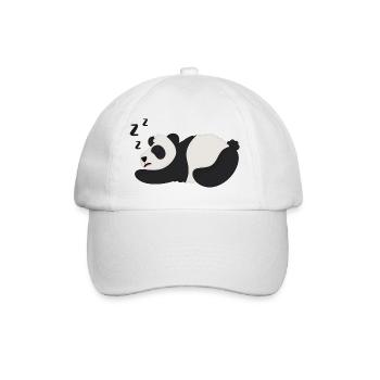 Panda Panda Bear - Baseball Cap - white/white - Front