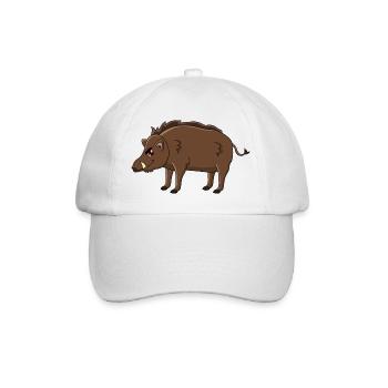 Sanglier - Casquette classique - blanc/blanc - Devant