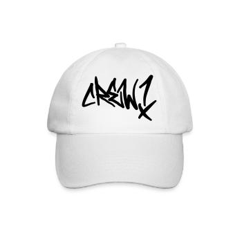 Crew Member - Baseballkappe - Weiß/Weiß - Vorne
