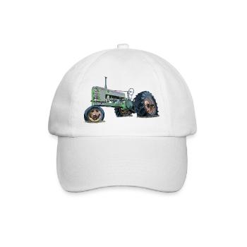Vintage tricycle - Baseball Cap - white/white - Front