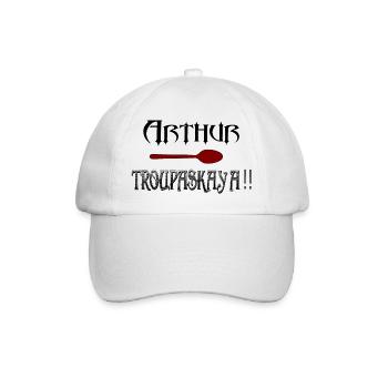 Arthur, Cuillère, TROUPASKAï A - Casquette classique - blanc/blanc - Devant