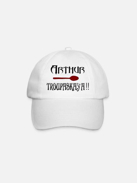 Arthur, Cuillère, TROUPASKAï A - Casquette classique - blanc/blanc