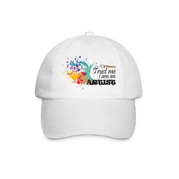 Artist - Baseball Cap - white/white - Front