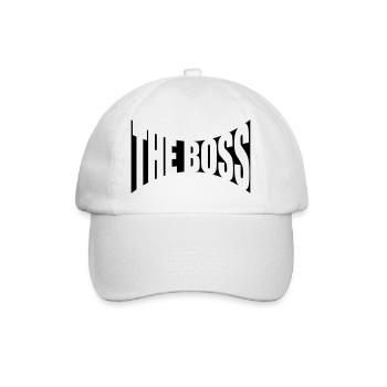 The Boss Design - Baseball Cap - white/white - Front