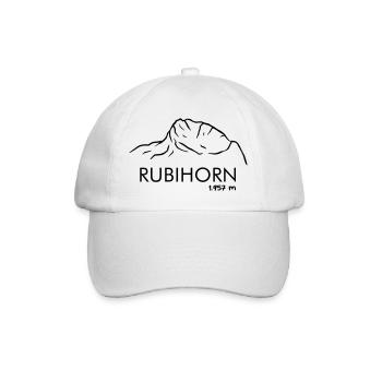 Rubihorn - Baseballkappe - Weiß/Weiß - Vorne