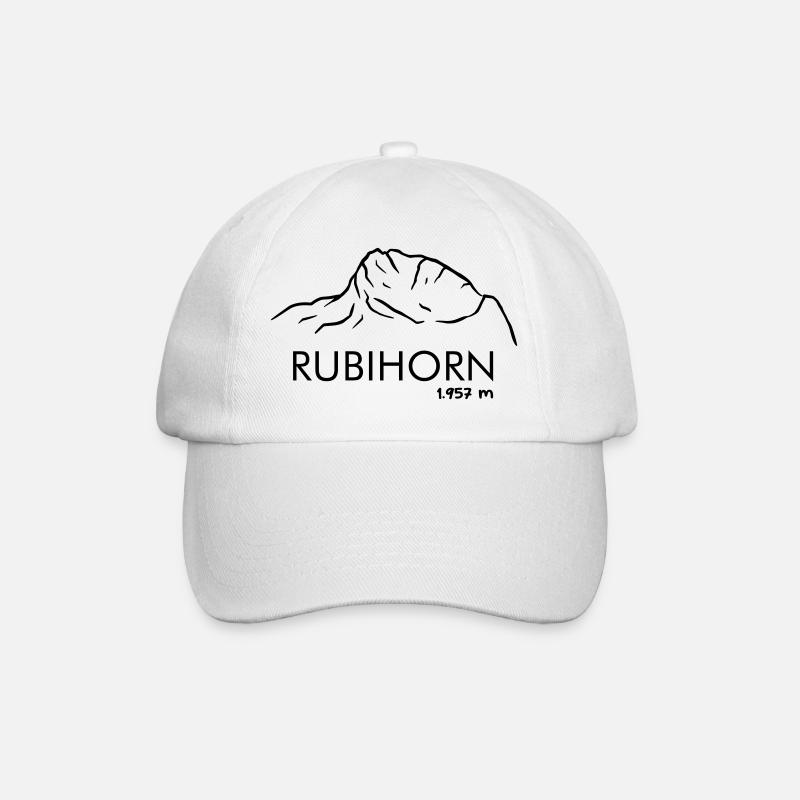 Rubihorn - Baseballkappe - Weiß/Weiß