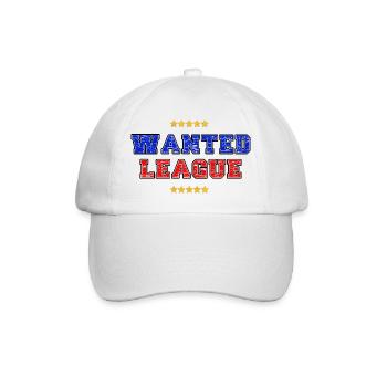 Wanted League - Casquette classique - blanc/blanc - Devant