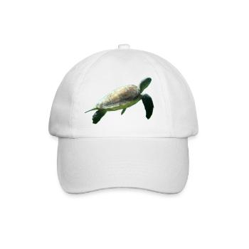 Tortue - Casquette classique - blanc/blanc - Devant