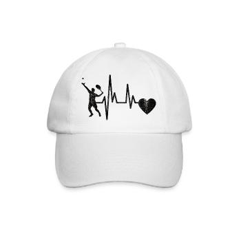 Raquette de tennis Tennis Player Tennis Club - Casquette classique - blanc/blanc - Devant