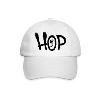 Hip-hop - Casquette classique - blanc/blanc - Devant