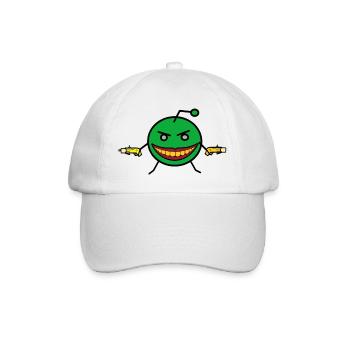 MOCHI WORLD ALIEN - Baseballkappe - Weiß/Weiß - Vorne