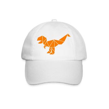Origami Dino - Casquette classique - blanc/blanc - Devant