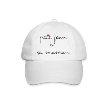 Petit faon à sa maman - Casquette classique - blanc/blanc - Devant