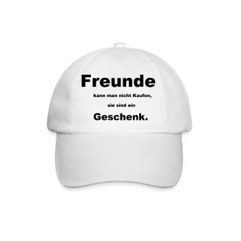 Freunde - Baseballkappe - Weiß/Weiß - Vorne