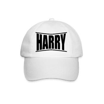 name t-shirt Harry t-shirt gift idea - Baseball Cap - white/white - Front