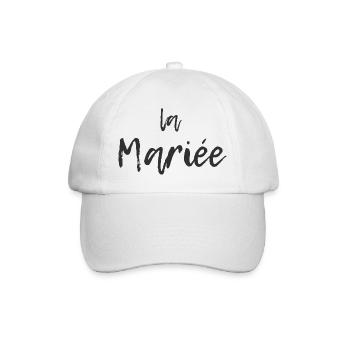 evjf humour team bride de la mariée - Casquette classique - blanc/blanc - Devant