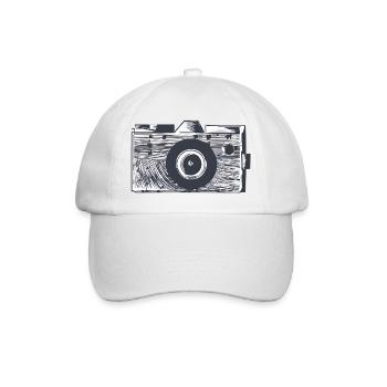 Photographer Camera Photographers Funny Photography - Baseball Cap - white/white - Front