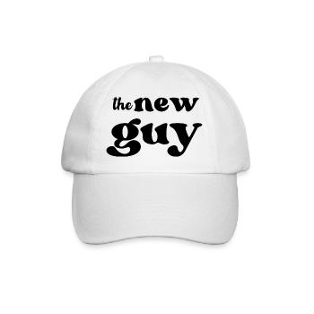 The New Guy - Baseball Cap - white/white - Front