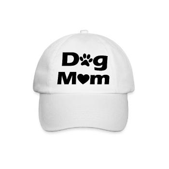 Hund Dog - Baseballkappe - Weiß/Weiß - Vorne