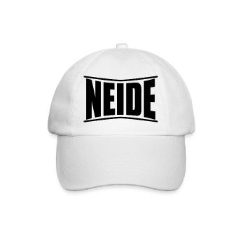 T-Shirt Neide T-Shirt Geschenkidee - Baseballkappe - Weiß/Weiß - Vorne