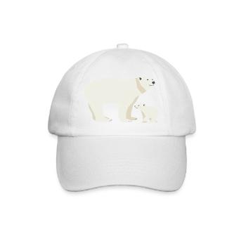 Wildtiere - Baseballkappe - Weiß/Weiß - Vorne