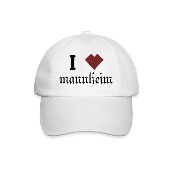 Mannheim Monnem Mannheimat - Casquette classique - blanc/blanc - Devant