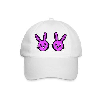 Easter Bunny Easter - Baseball Cap - white/white - Front