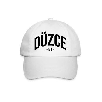 Düzce 81 Turkey Turkiye Gift Düzceli TR - Baseball Cap - white/white - Front