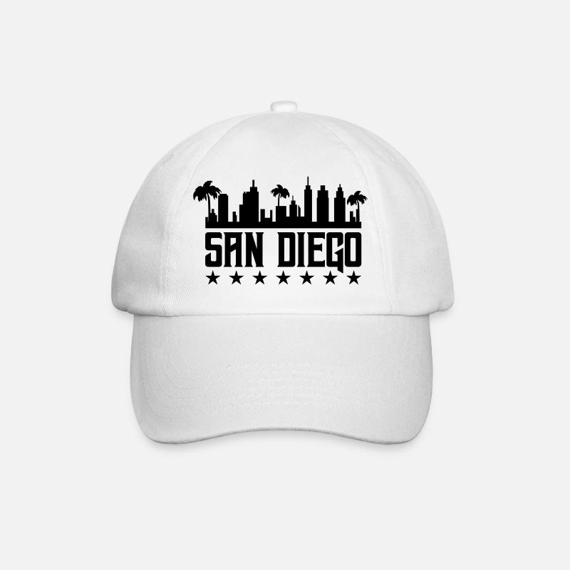 san diego - Baseballkappe - Weiß/Weiß