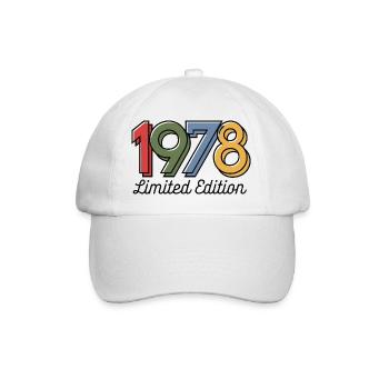 Vintage 1978 Limited Edition - Baseball Cap - white/white - Front