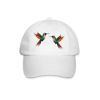 Oiseau Colibri2 - Casquette classique - blanc/blanc - Devant