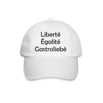 Gastroliebé - Baseballkappe - Weiß/Weiß - Vorne