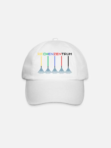 Rechenzentrum IT Admin Nerd Informatik - Baseballkappe - Weiß/Weiß