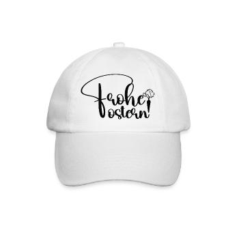 Frohe Ostern 🐰🌸 - Baseballkappe - Weiß/Weiß - Vorne