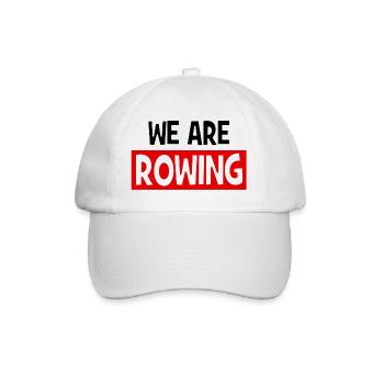 nous sommes AVIRON - Aviron - Rameurs - Rameurs - Casquette classique - blanc/blanc - Devant