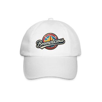 Boomerlicious - Baseball Cap - white/white - Front