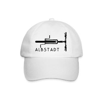 Fahrrad Albstadt - Baseballkappe - Weiß/Weiß - Vorne