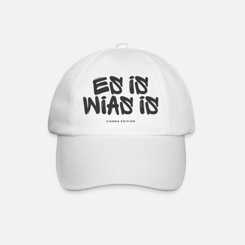 C’est wias est - Casquette classique - blanc/blanc