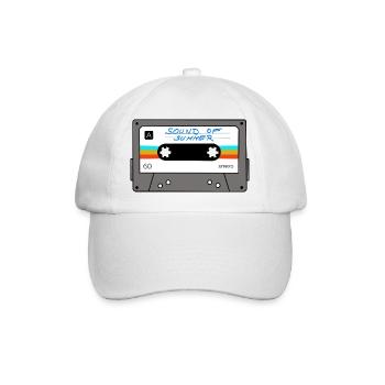 Tape - Sound of Summer - Baseballkappe - Weiß/Weiß - Vorne