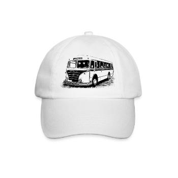Puissance des bus vintage - Casquette classique - blanc/blanc - Devant