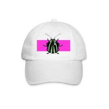 Description abstraite des insectes - Casquette classique - blanc/blanc - Devant