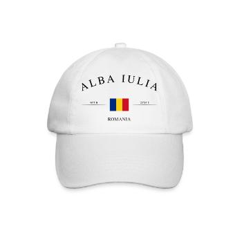 Baia Mare, Roumanie – Souvenir et cadeau de vacances - Casquette classique - blanc/blanc - Devant