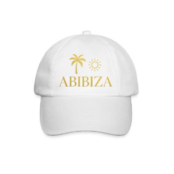 Abibiza - Baseball Cap - white/white - Front